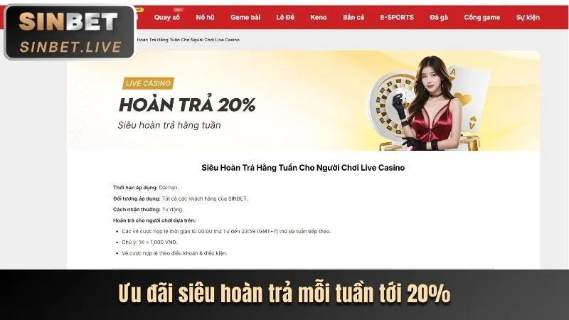 Thưởng nạp lại MCW66